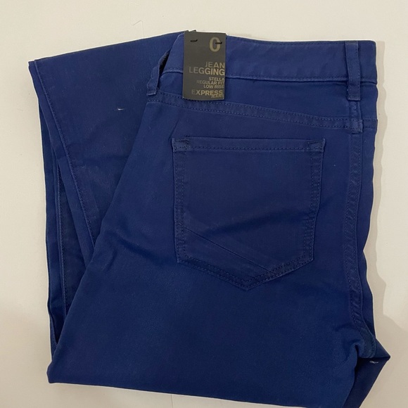 Express Jean Leggings - Blue - size 0 - Picture 1 of 4